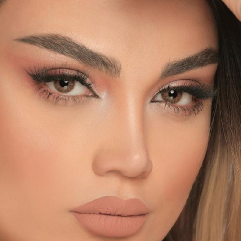 لنز چشم کلیر ویژن مدل Sun رنگ عسلی