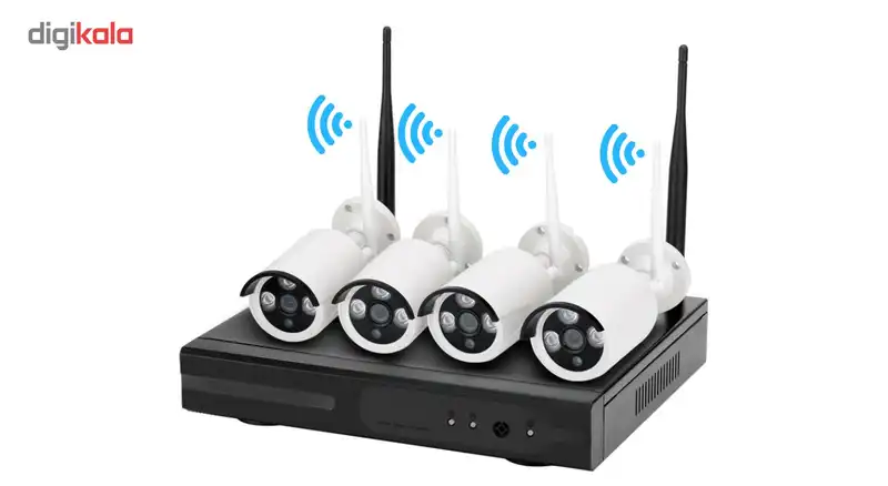 سیستم امینتی 4تایی بی سیم کاملینک - 2MP