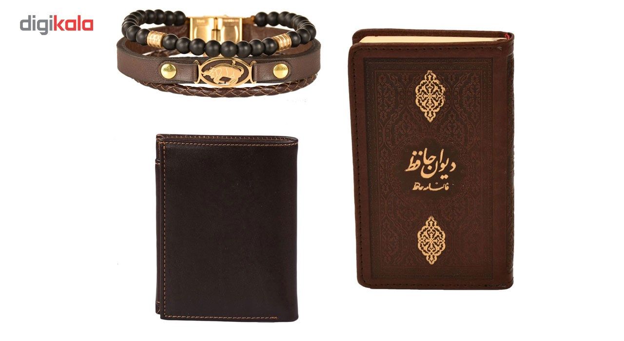 ست هدیه طرح تولد اردیبهشت کهن چرم مدل m109- 2 main 1 1