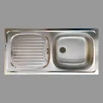 سینک ظرفشویی استیل توکار یک لگنه تکا مدل EBM 45 - CN Art - Nr86295