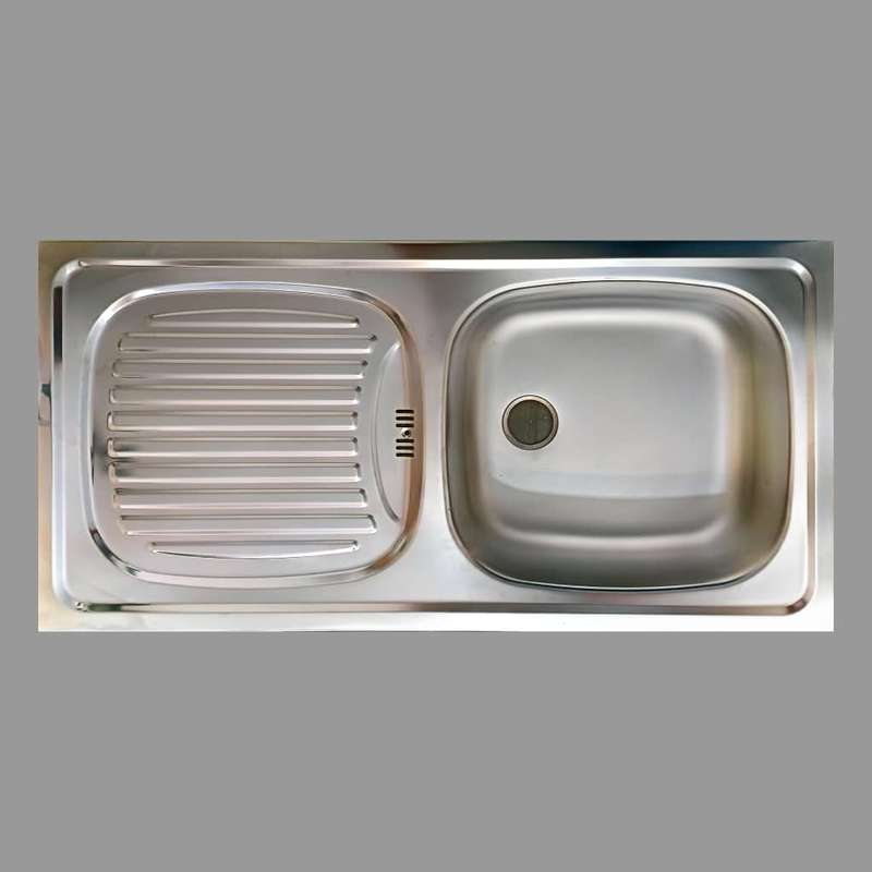 سینک ظرفشویی استیل توکار یک لگنه تکا مدل EBM 45 - CN Art - Nr86295 سینک ظرفشویی استیل توکار یک لگنه تکا مدل EBM 45 - CN Art - Nr86295