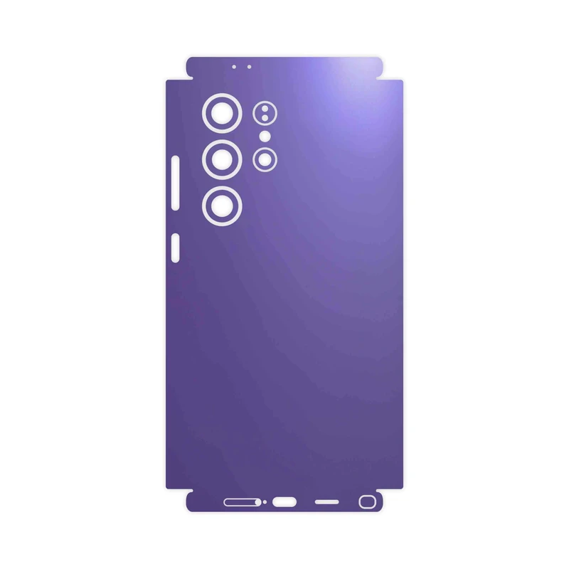 برچسب پوششی ماهوت مدل Matte-BlueBerry-FullSkin مناسب برای گوشی موبایل سامسونگ Galaxy S24 Ultra