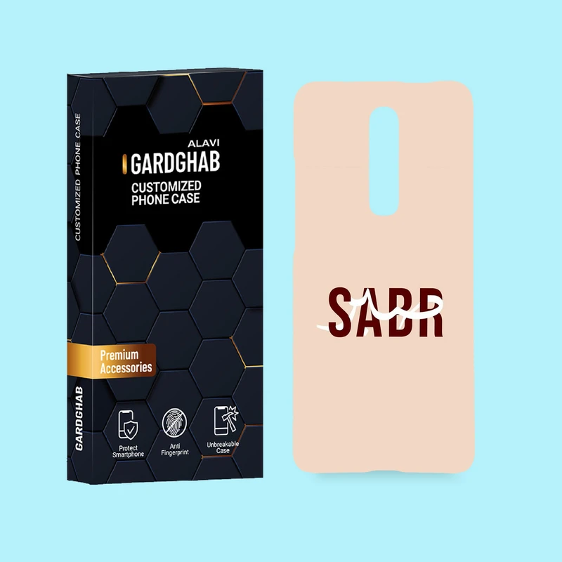 کاور گارد قاب علوی مدل متن مناسب برای گوشی موبایل شیائومی Redmi K20 / K20 Pro