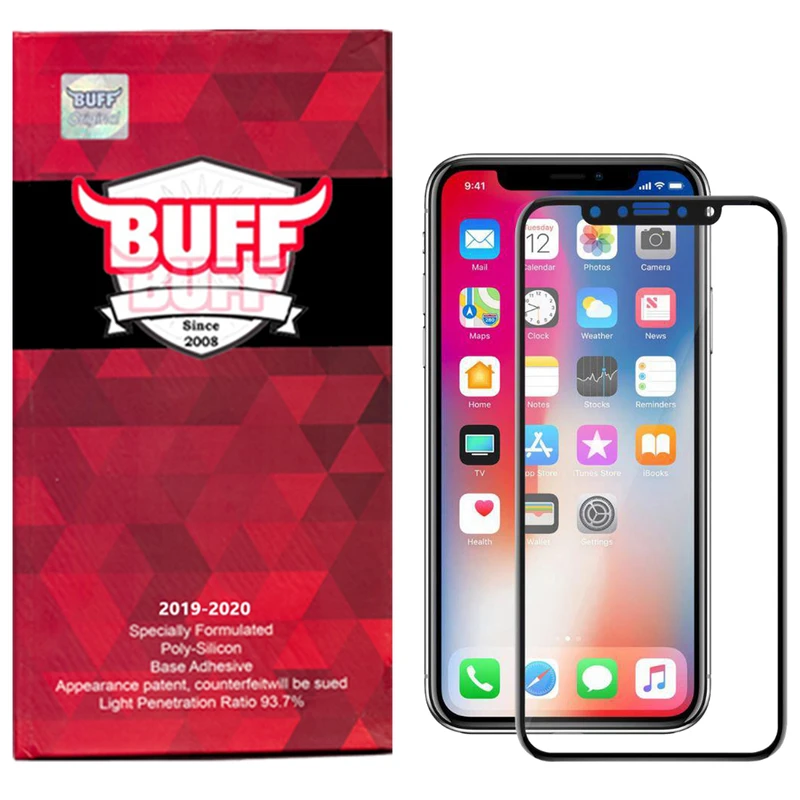 محافظ صفحه نمایش 5D بوف مدل F33 مناسب برای گوشی موبایل اپل Iphone X