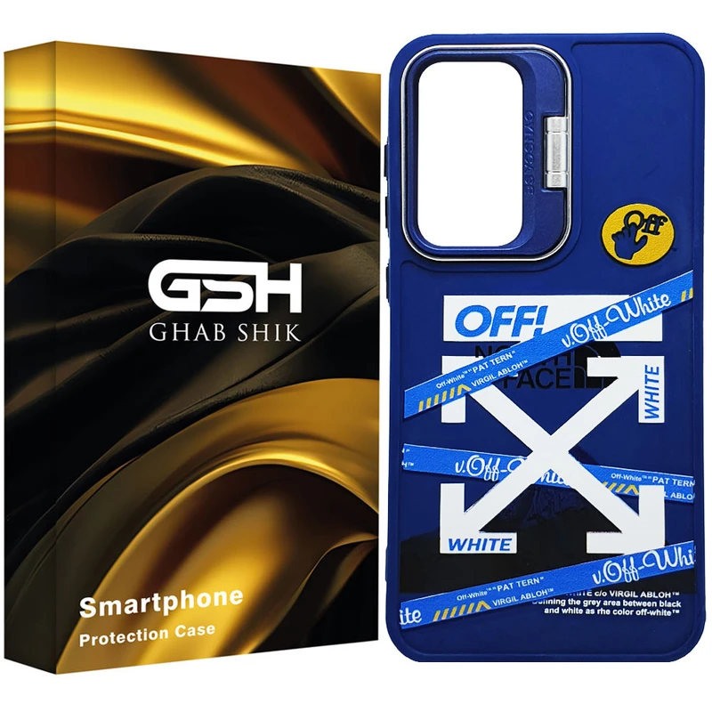 کاور قاب شیک مدل استندی طرح Sport مناسب برای گوشی موبایل سامسونگ Galaxy S23Ultra / S23Ultra 5G