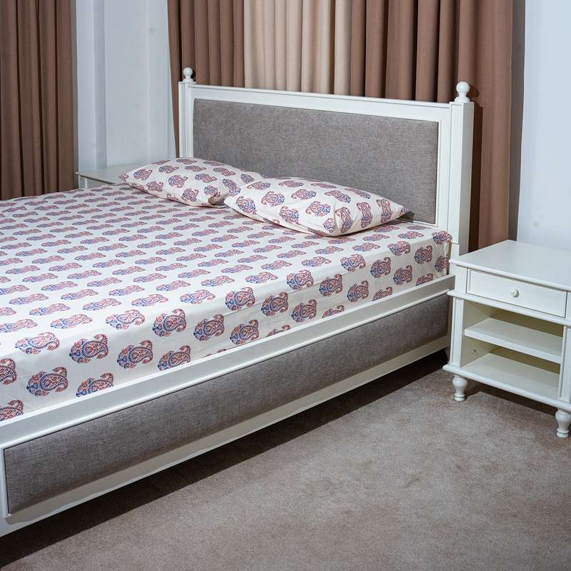 سرویس ملحفه حِس کد 09 دو نفره 3 تکه