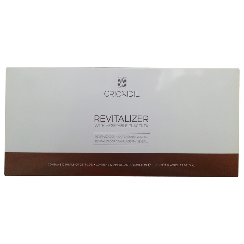 لوسیون مو سيروكسيديل مدل REVITALIZER حجم 15 میلی لیتر بسته 12 عددی
