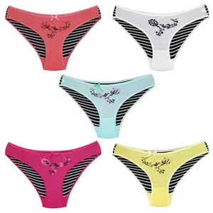 شورت زنانه ماییلدا مدل اسلیپ نخی کد 4242-278-1 بسته 5 عددی