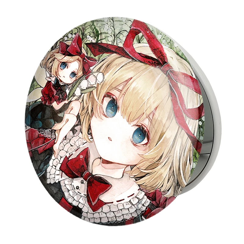 آینه جیبی خندالو طرح بازی توهو (Touhou) مدل تاشو کد 35798