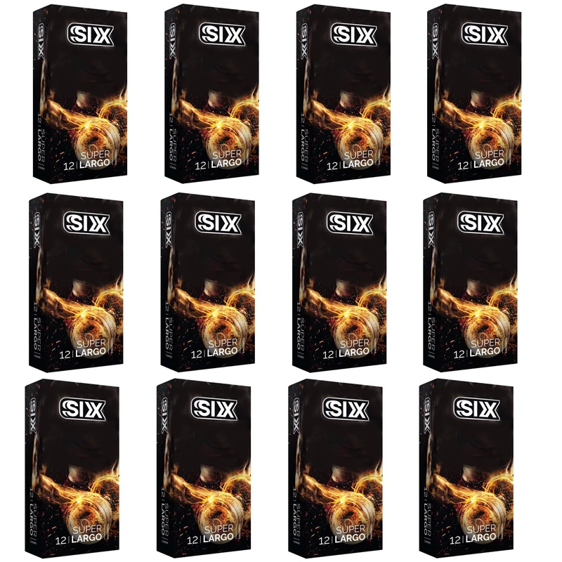  کاندوم سیکس مدل LARGO12 مجموعه 12 عددی