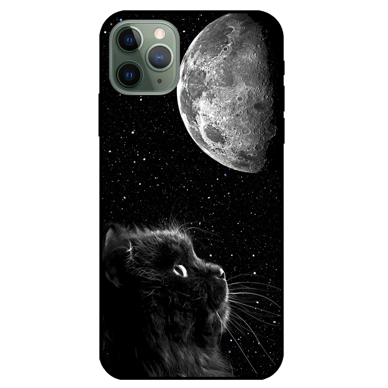 کاور مگافون طرح گربه مدل 1882 مناسب برای گوشی موبایل اپل Iphone 11 Pro      