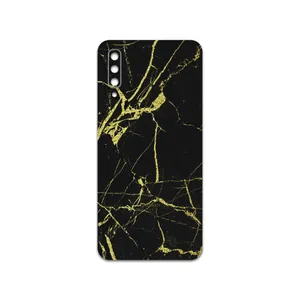MAHOOT  Graphite-Gold-Marble Cover Sticker for Samsung Galaxy A50