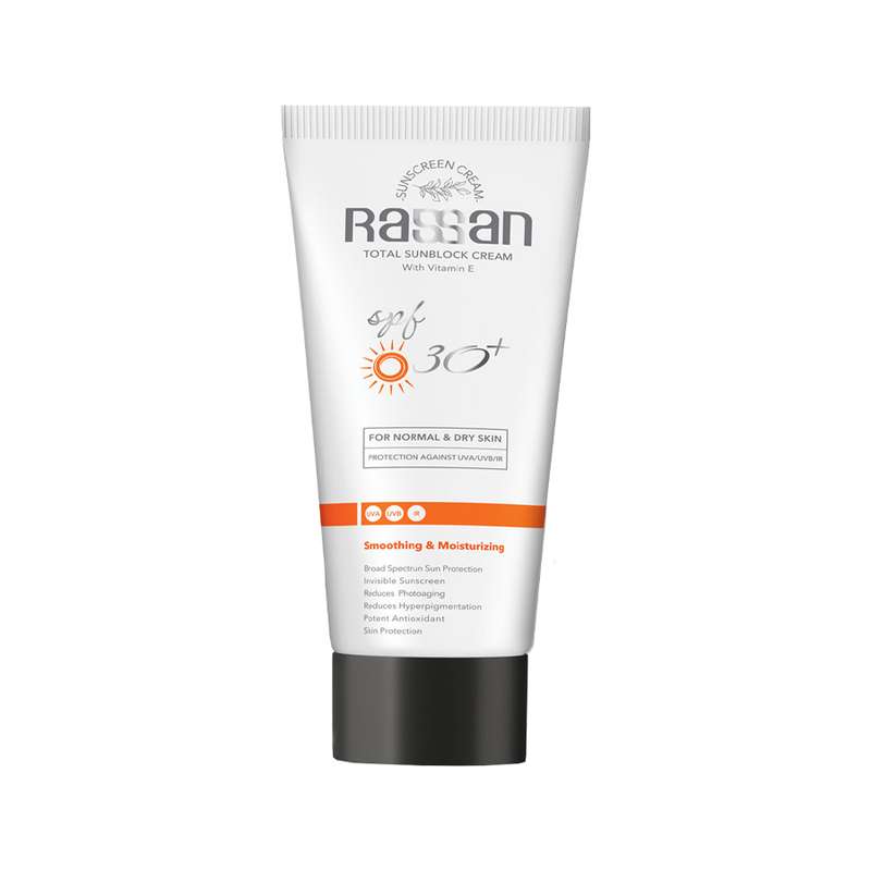 کرم ضد آفتاب بدون رنگ راسن SPF 30 مدل spectrun مناسب پوستهای معمولی حجم 40 میلی لیتر کرم ضد آفتاب بدون رنگ راسن SPF 30 مدل spectrun مناسب پوستهای معمولی حجم 40 میلی لیتر