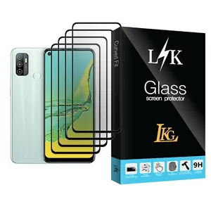 LKG LK Glass MIX004 Screen Protector For Oppo A33 (2020) Pack Of 4