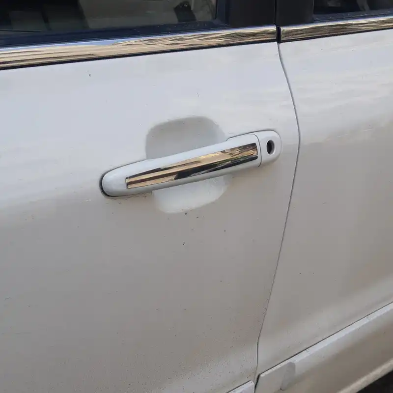 زه روی دستگیره خودرو مدل STEE مناسب برای سمند سورن پلاس مجموعه 4 عددی