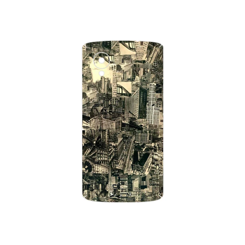 برچسب پوششی ماهوت مدل Collage of Skyscraper مناسب برای گوشی موبایل گوگل Nexus 5