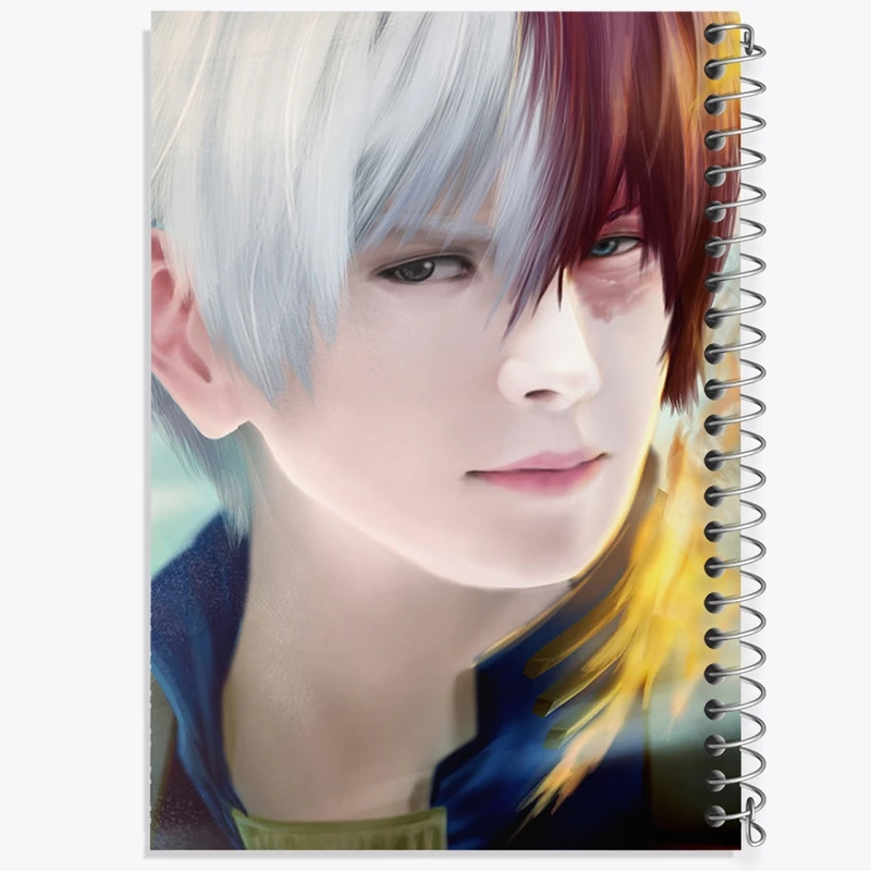 دفتر لیست خرید 50 برگ خندالو طرح تودوروکی انیمه آکادمی قهرمان من کد F812