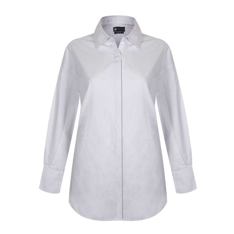 تونیک زنانه ناوالس مدل SUZHOU WOMAN SHIRT رنگ سفید