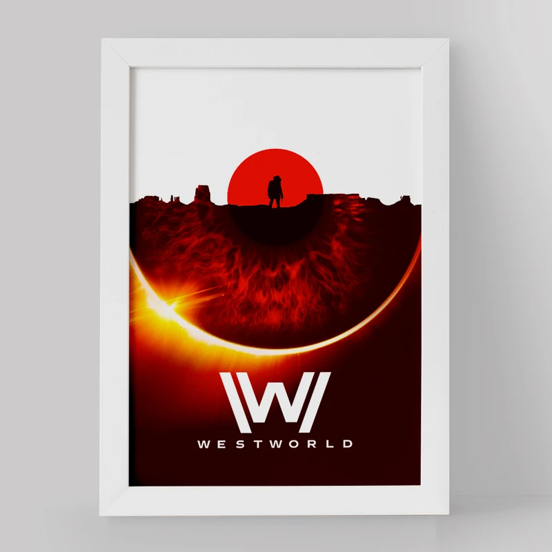 تابلو خندالو مدل سریال وست ورلد West World کد 10203