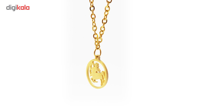 آویز ساعت شهر شیک طرح ماه آذر مدل AS902