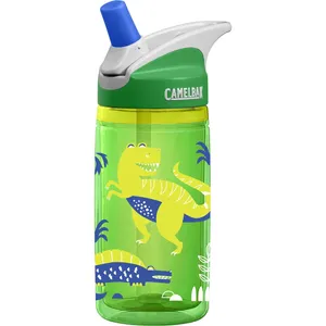 قمقمه کودک کمل بک مدل Eddy Kids Insulated Green Dinos ظرفیت 0.4 لیتر