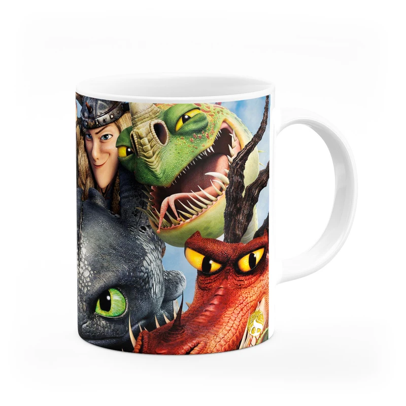 ماگ هومرو طرح انیمیشن اژدهاسواران مدل MG4015