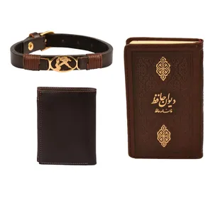 ست هدیه طرح تولد بهمن  کهن چرم  مدل m106- 11