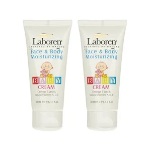 کرم مرطوب کننده کودک لابورن مدل Baby حجم 50 میلی لیتر مجموعه 2 عددی