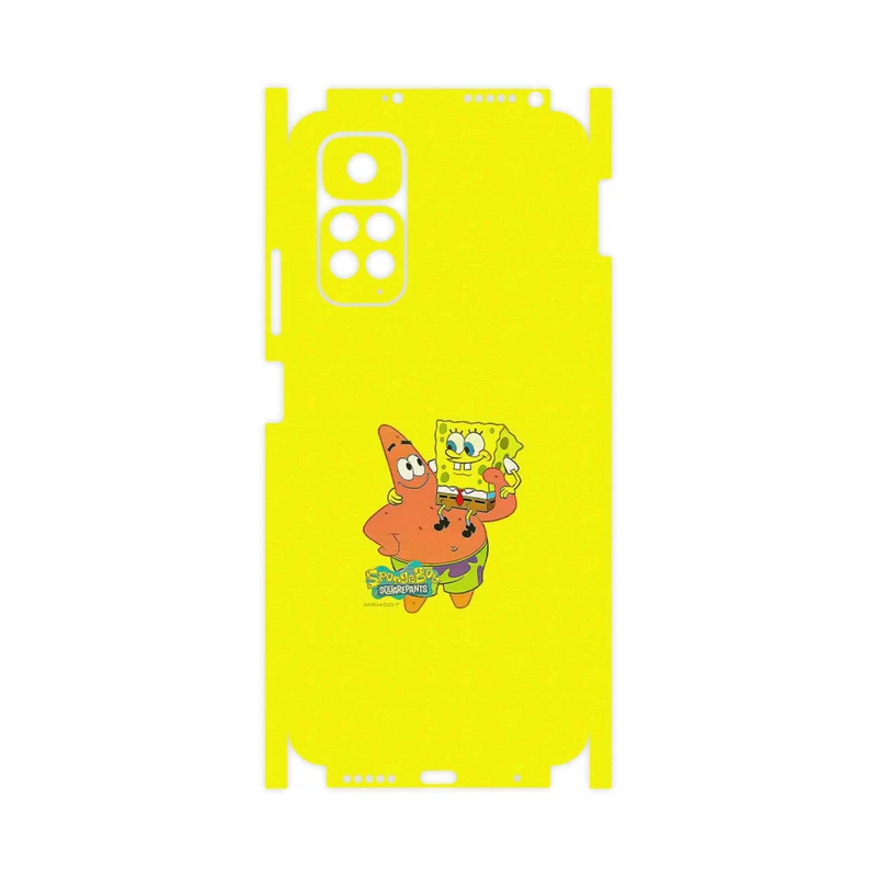 برچسب پوششی ماهوت مدل SpongeBob SquarePants-FullSkin مناسب برای گوشی موبایل شیائومی Redmi Note 11S