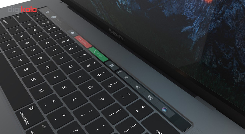 لپ تاپ 15 اینچی اپل مدل MacBook Pro MLH52 همراه با تاچ بار