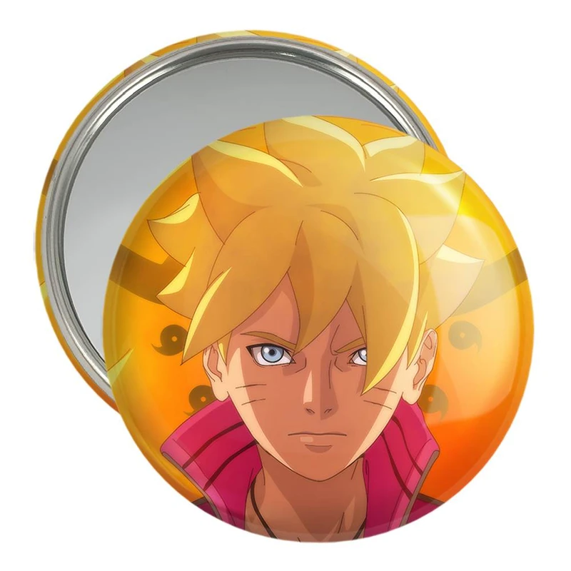 آینه جیبی خندالو مدل بوروتو اوزوماکی انیمه بوروتو Boruto  کد 13135