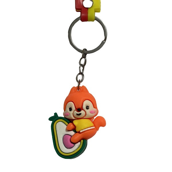 جاکلیدی دخترانه طرح سنجاب مدل سیلیکونی جاکلیدی دخترانه طرح سنجاب مدل سیلیکونی