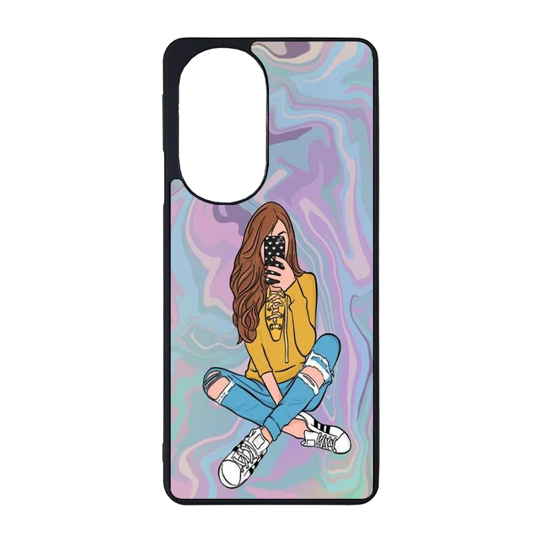 کاور گالری وبفر طرح دختر مناسب برای گوشی موبایل موتورولا moto edge 30 pro