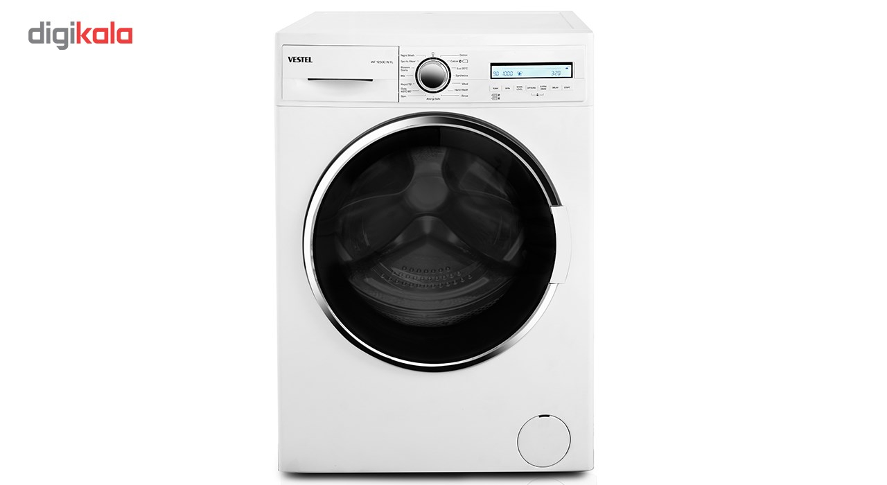ماشین لباسشویی وستل مدل WF1250C ظرفیت 7 کیلوگرم
