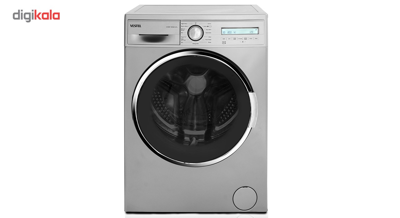 ماشین لباسشویی وستل مدل WF1250C ظرفیت 7 کیلوگرم