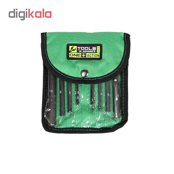 مجموعه 10 عددی آچار آلن وان مدل پلاس