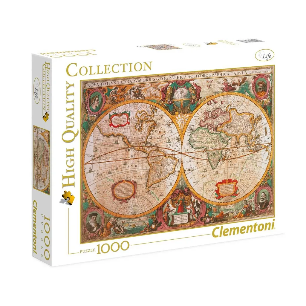 پازل 1000 تکه کلمنتونی مدل Old Map