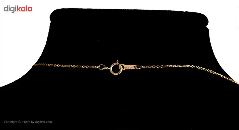 گردنبند طلا 18 عیار زنانه ماهک مدل MM0528