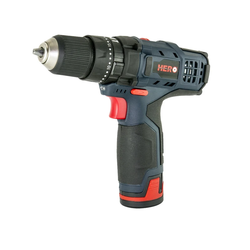 دریل پیچ گوشتی چکشی شارژی هیرو مدل HE6712