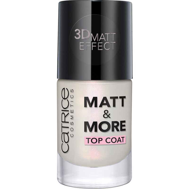 لاک پایه کاتریس سری Top Coat مدل Matt And More