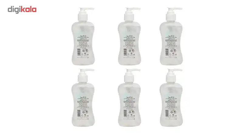 ژل حالت دهنده و براق کننده ی موی پرمون 200 گرم بسته 6 عددی