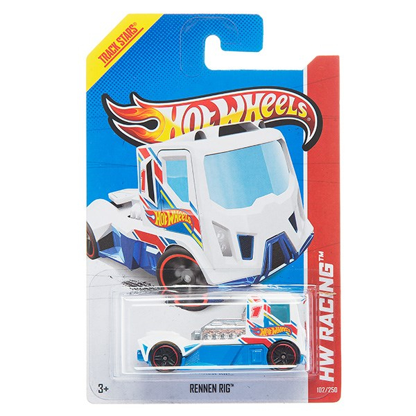 ماشین بازی متل سری Hot Wheels مدل Rennen Rig کد X1929