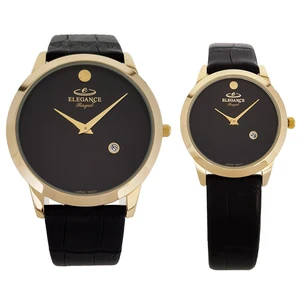 ساعت ست مردانه و زنانه الگانس رویال مدل ER3060-Gold