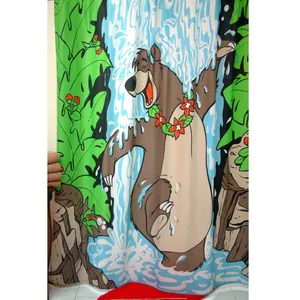 پرده حمام فرش مریم مدل Baloo - سایز 200 × 180 سانتی متر