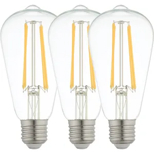 Kodak N67006 6W Filament Lamp E27 Pack Of 3