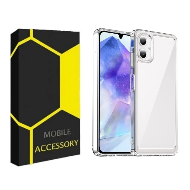 کاور مدل Transparent مناسب برای گوشی موبایل سامسونگ Galaxy A06