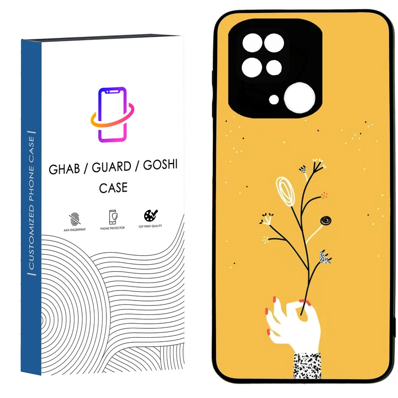 کاور قاب گارد گوشی طرح دخترانه کد 96 - TPU مناسب برای گوشی موبایل شیائومی Poco C40