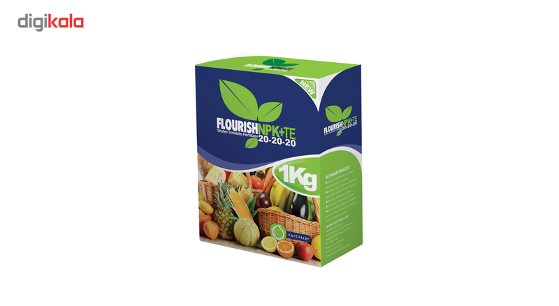 کود جامد فلوریش ماکرو 20-20-20 بسته 1 کیلوگرمی کود جامد فلوریش ماکرو 20-20-20 بسته 1 کیلوگرمی