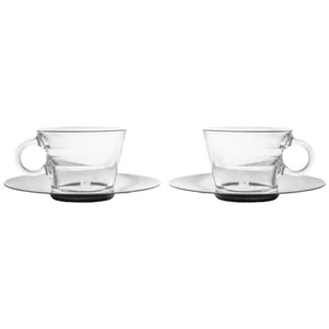 Nespewsso View Cappuccino Cups And Saucers Pack Of 2