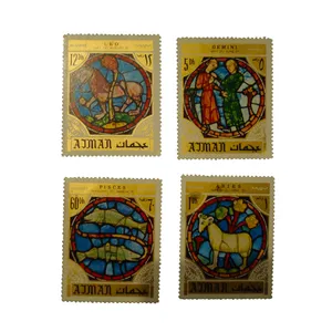 تمبر یادگاری مدل حیوانات کد bc-1306 مجموعه 4 عددی